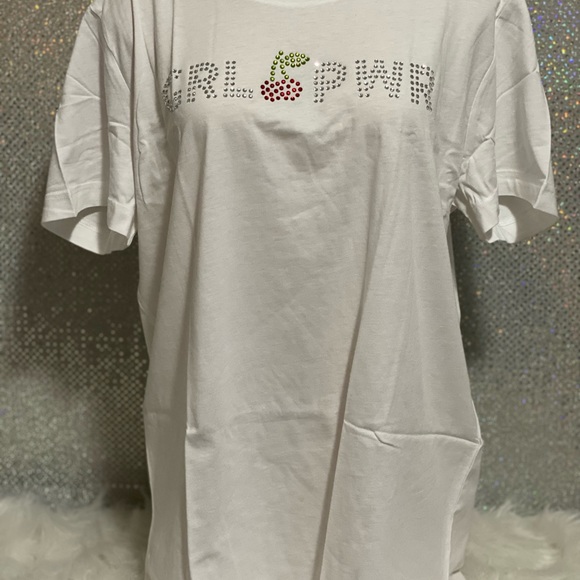 🍒 New Victoria Secret Pink Bling Cherry Tee & High Waisted Legging Set 🍒 - Picture 9 of 12